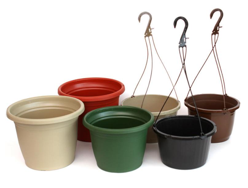 SHUTTLE Brand Hanging Baskets, Planters & Injection Molded