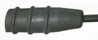 TM0703-XX: Sealed tight boot connector with XX meters cable, 6.35mm diameter.