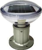 SBL2 Series M Model 21612225 SBL Model with Amber LED Depicted in Image The all new SBL2 Series M Model solar powered LED pole top bollard light was designed for lighting Pontoons, Jetties, Marina s,