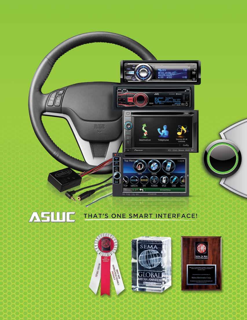WELCOME Axxess Steering Wheel Control Interfaces ASWC INNOVATION SEMA 2011 AWARD WINNING Patented