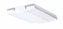 High Bay RAIL Affordable LED replacement with up to 4W HID equivalency Ideal for large spaces at mounting heights up to 4 ft.