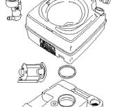 Porta Potti Electric and 585 Battery Operated Portable Toilet Exploded View 1 2 3 4 5 6 Post 3/1/96 12 8 7 9 10 11 Pre 3/1/96 13 12 13 1 33222 Seat and Cover Assembly 2 25074 Pump Assembly (Post