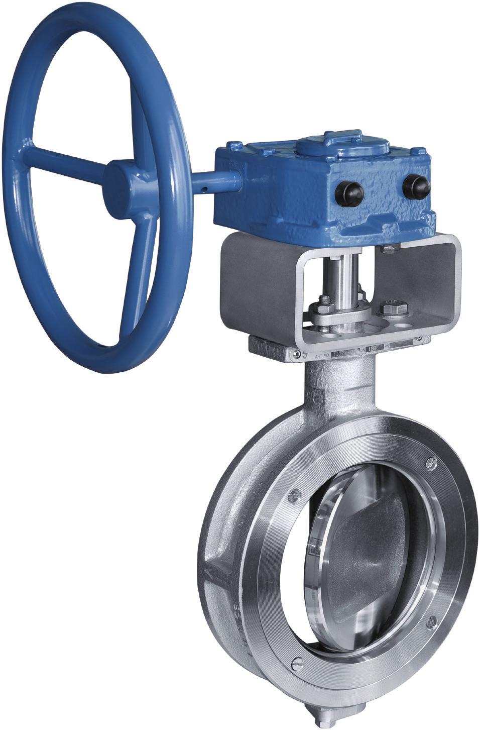 Datasheet Butterfly valve for marine cargo systems Edition: 2013-05 Type MTV Type MTVL Wafer design Lugged design Nominal pressure PN 10-25 Class 150 Nominal size DN 80-400 Material Stainless steel
