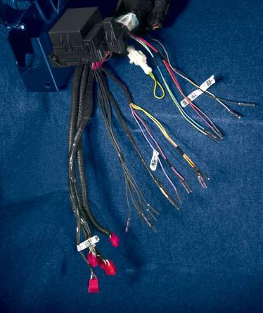2 Extra Wires pre-run to the front of the vehicle, accessible at console or trunk i. Horn/Siren Relay Circuit accessible at console or trunk j.