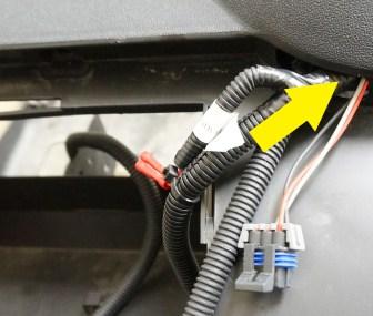 18. Separate the dash from the body and route the connectors for the push-pull switch and the 12V