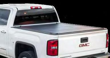 tonneau covers PART # TFX1707 premium Flush Mount hard Trifold Three panel, solid surface design Four riding positions: closed, 1/3, or 2/3, or fully open.