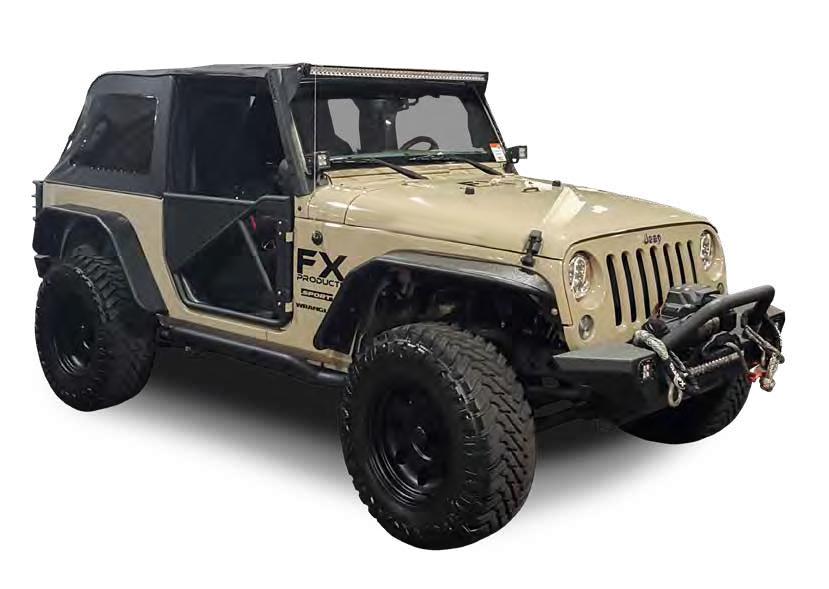 accessories for jeep fender flares Replace factory fender flares with TrailFX fender flares using existing holes with