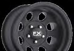 Black Milled FX308 Series 15" / 16" / 17" 1,900