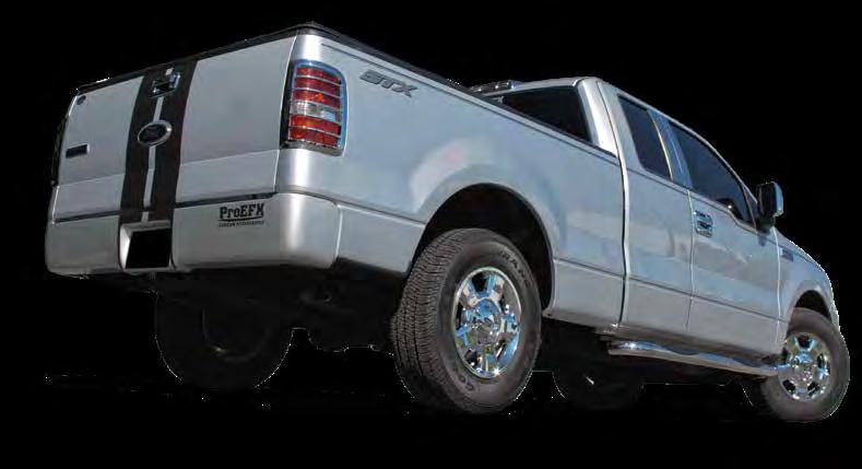 proefx roll pans Õ roll pans Constructed of 18 gauge steel EDP coat primer Custom installation Tag light included Enhances your vehicle for a true custom look Limited 90 day warranty Part # Year