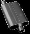 Black Steel Mufflers Universal fit Black steel finish Made in the USA Limited 90 day warranty engine parts &