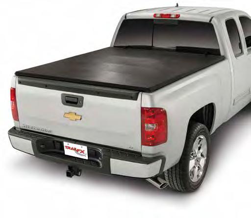 Sleek, low profile appearance Easy installation and use Superior Velcro fastening Four-way sealing system Full bed utility Secure rear latching system Part # Year Model CHEVROLET / GMC FULL SIZE