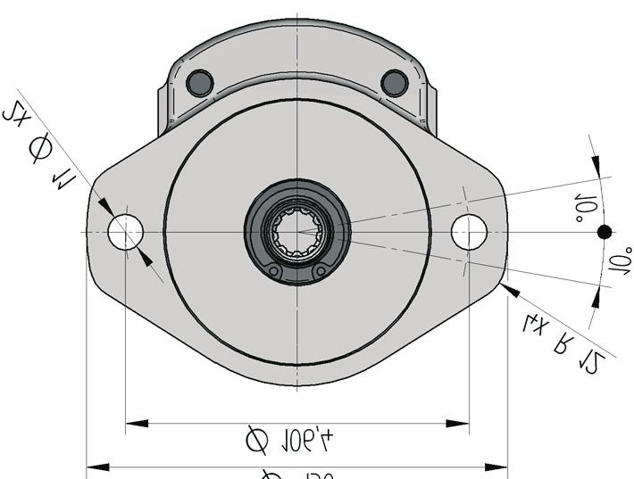 GP Pumps - basic design in millimeters (inches) GP-*R-SDD-SG*G*-N x 11 (.3) 13 (.1), (.19) x R 1 (.7) Q 11 (.3), (.