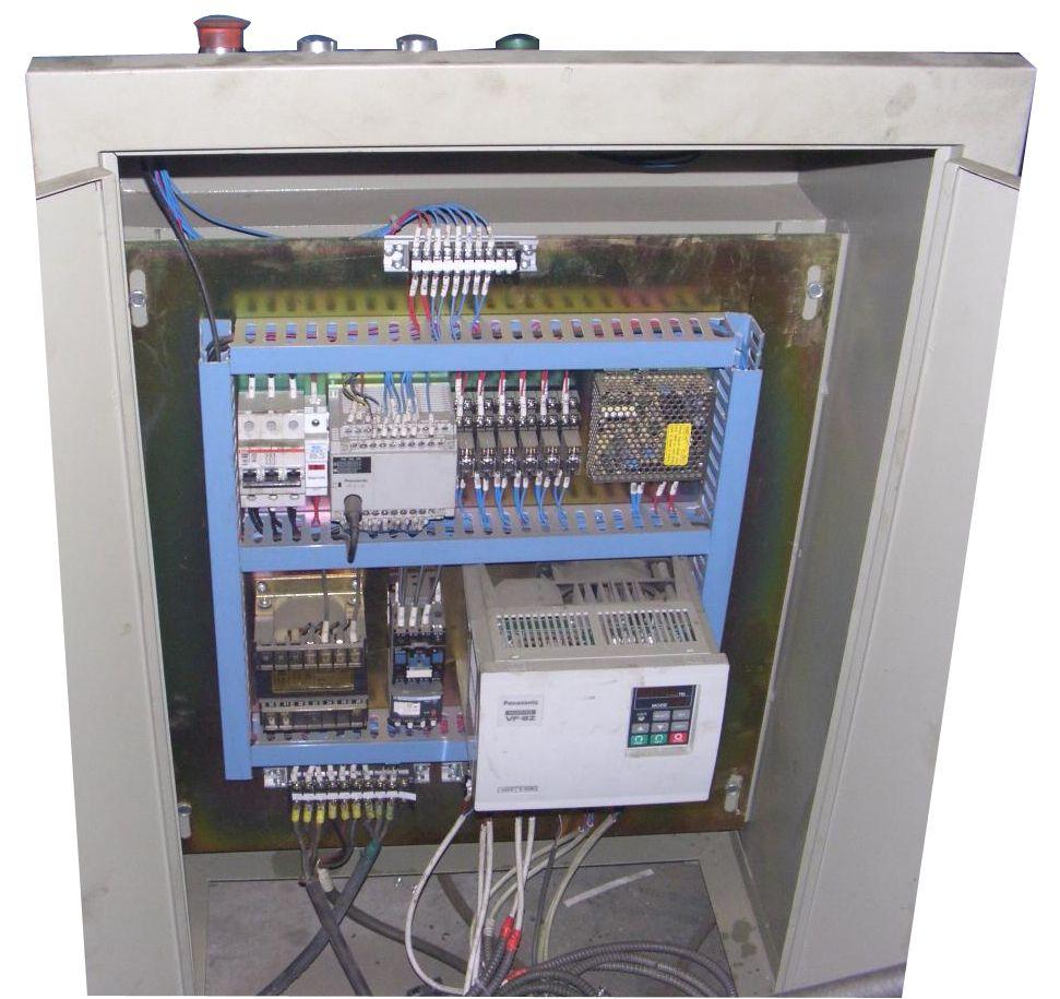 expand &fight: inner expand &fight by manual Way of feeding: manual C: Control panel Panasonic (1) Voltage, Frequency,