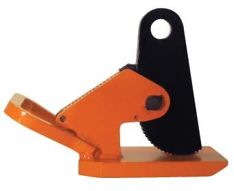 This clamp comes in four sizes: 1/4 Ton: 0 1/2 opening 1/2 Ton: 0 3/4 opening 1-1/2 Ton: 0 1 opening 3 Ton: 0 1-1/4 opening Recommended for use in pairs.
