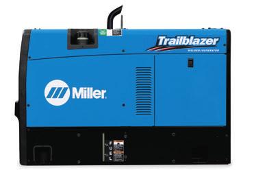 Trailblazer Benefits Fewer refueling trips No other gas welder/generator in the 00-amp class lets your crews spend more time working and less time refueling because only Trailblazer welder/generators