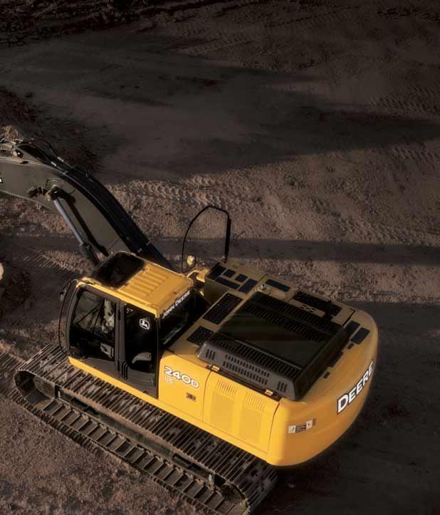 Quietly go about your business of building your bottom line. D-Series Excavators speak softly and carry a big stick.