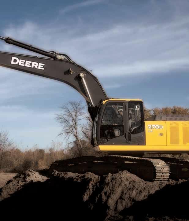 Nothing runs like a Deere because nothing is built like one.
