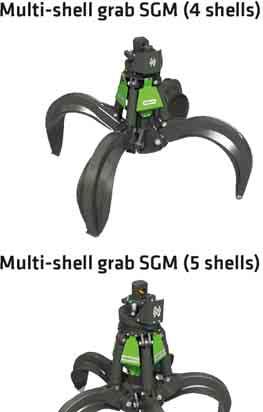Grab recommendation Design / size Grab content Weight max. Shell shape load capacity HO G SGM l kg kg t 400.40-4 400 50 0 00.40-4 00 90 800.40-4 800 930 8,0 000.40-4 000 55 085 50.