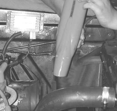 Timing Adjustment Use a timing light to re-time your engine. The following steps must be performed after the induction system has been installed and the distributor has been re-installed.