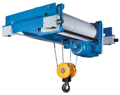 EZDR double-rail crab the series hoist for double-girder cranes Features as
