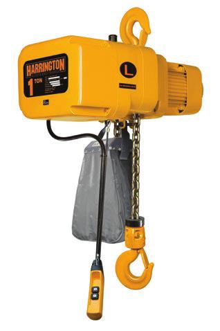 NER /ER Electric Chain Hoists with Hook and Lug Suspensions We have added several new features and upgrades to our NER/ER Series of electric chain hoists.