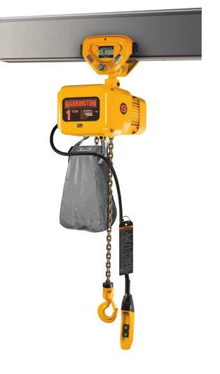 NERP/ERP and NERG/ERG Electric Chain Hoists with Push or Geared Trolleys Mounting our NER/ER Series hoists to either a PT push or GT geared trolley will create an easy and economical method of