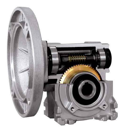 Additional apabilities EMA flange with quill input accepts 56, 143-5 and 182-4 motor frames. or B5 & B14 E metric flange options with quill input accepts 56, 63, 71, 80, 90, 100 and 112 motor frames.
