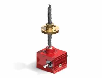 -SERIES Rotating Screw Jack 10kN MR010 olumn Strength Free Pinned Guided 1200 1100 Fixed Pinned Fixed PERMISSIBE OMPRESSIVE OAD (KG) 1000 900 800 700 600 500 400 300 200 100 0 FIXED/GUIDED