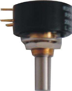 Option Switching cams with special angles 180 and 355. Potentiometer A voltage potential is picked up by a flexible wiper on a resistor element.