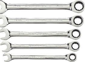 5-pc Ratcheting Wrench