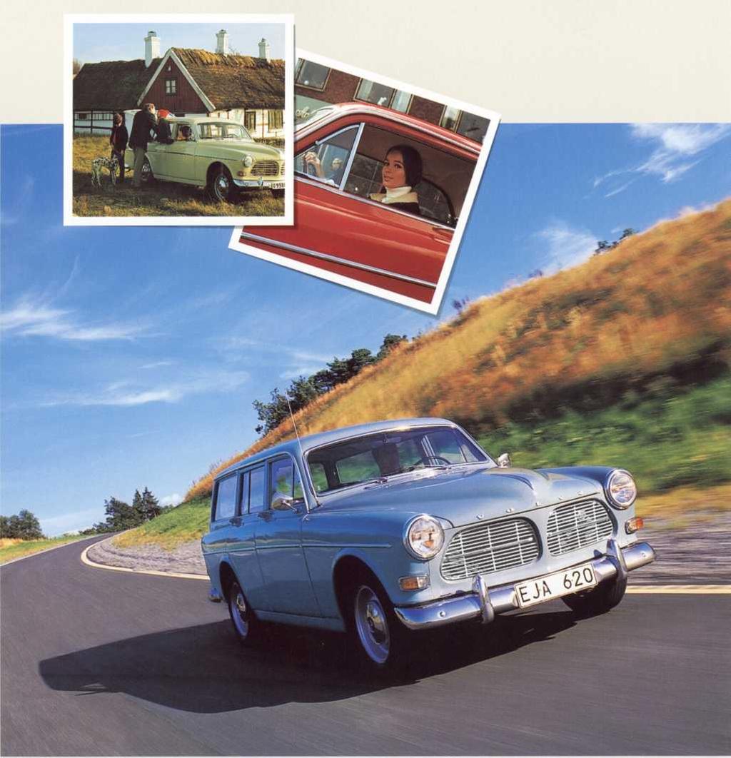 VOLVO AMAZON (P220),1962. 1969 THE AMAZON ESTATE (P220) - THE FIRST MAJOR STEP TOWARDS THE FIVE-DOOR SALOON The P220 represented Volvo's first step on the road to the five-door saloon.