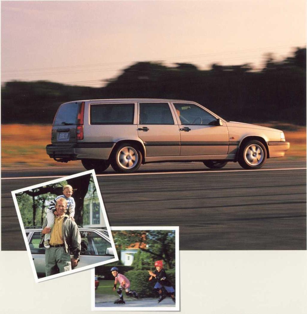 VOLVO 850, 1993-1996 ESTATE OF THE ART With the introduction in February 1993 of the Volvo 850 Estate, the estate concept took on yet another dimension in terms of passenger safety and comfort,