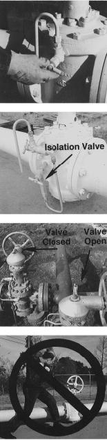 OPERATION INSTRUCTIONS LIFT AND TURN GENERAL T is a lift-and-turn plug valve. The valve operator mechanism converts th rotary action of the handwheel into the thrust and turn movement of the plug.