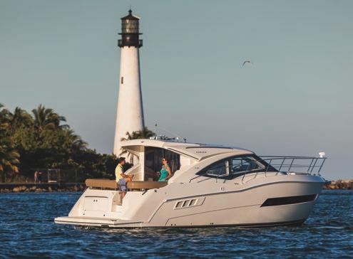 C37 COUPE LIVE THE CRUISING LIFE WITH FLAIR Within her sleek lines and flawless profile, the C37 Coupe holds a treasure: an unmatched level of comfort that will make her your true home away from home.