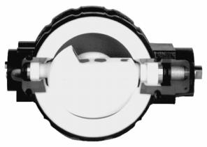 Valve body material GGG 40.3 or St 52-3 Body with a 8-12 mm thick PTFE lining Butterfly disc material Stainless steel WN 1.