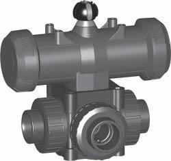 position sensing switches IP67, NEMA 4X rated Approvals include CE, CSA, UL, and NSF +GF+ ELECTRIC ACTUATED BALL VALVE Type 11, 12, 1 Electrically actuated ball valve for aggressive fluids and