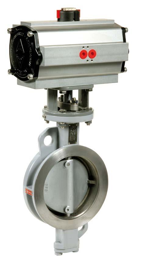 .this valve has a one way flow but the in-line tightness is bi-directional. The stem of the one-piece disc is fitted with bearings and has got an anti-static device.