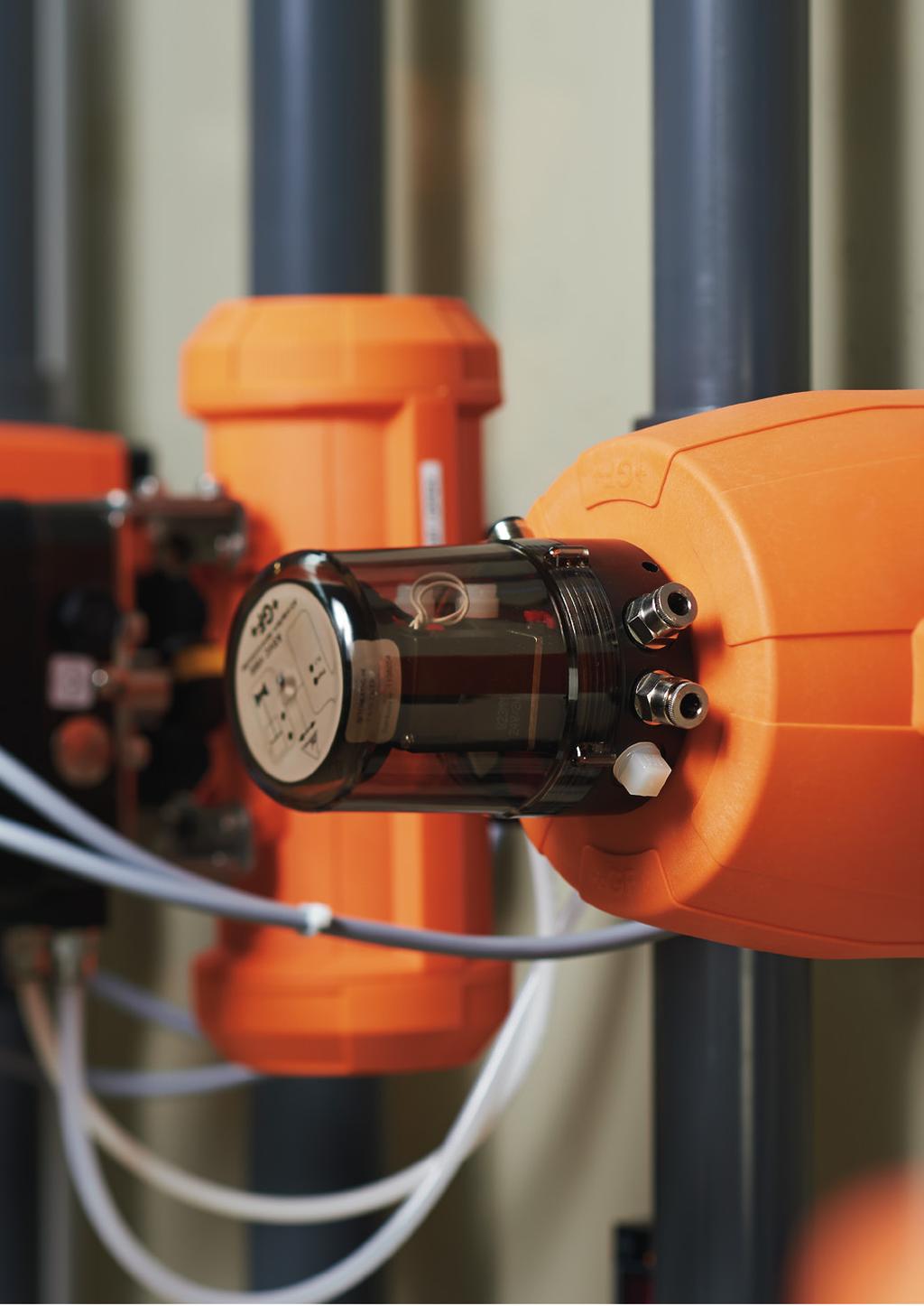 Actuation Reliable actuation with configuration flexibility With our modular set-up, valves and actuators can be combined flexibly and additional functionalities, like positioners or monitoring