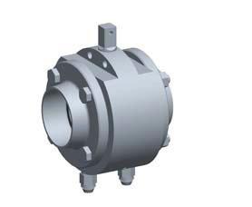 The actuator systems used are of the same type as on the T-smart butterfly valve.