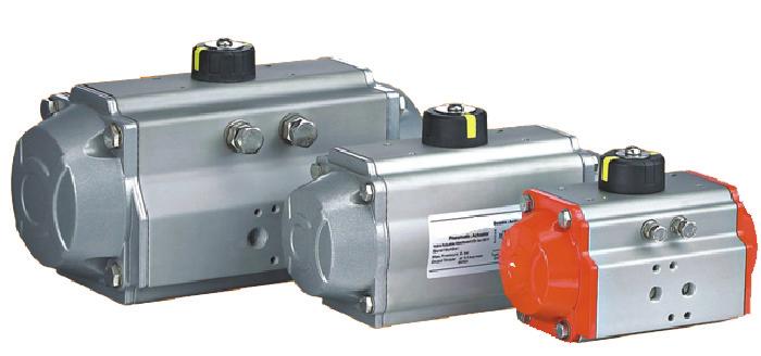 ZT SERIES INTRODUCTION The ZT series pneumatic actuator is one of the best designs in the market, available as "Double Action"(Air-air) or" Spring Return" with torque outputs for small to large