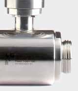 ZVS Ball valve A health and hygiene valve designed for total passage of product without restrictions: a precision ball with hole is positioned inside the valve body.