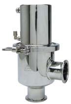 Saniquip radial seated diaphragm valves are available in a wide range of sizes from ¾ to 4.