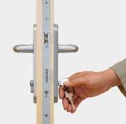 You can select from different versions: Systematically integrated security V cam Bolt In the Roto DoorSafe multi point locking system we have placed particular emphasis on a high level DoorSafe H of