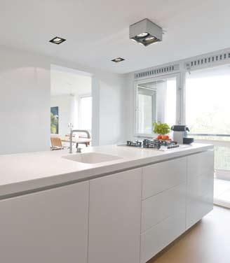 It s not only a sensational look, but practical. With the non-porous nature of Corian there are no open sink joints or seams. So you can spend less time worrying about stains, dirt, germs and mildew.