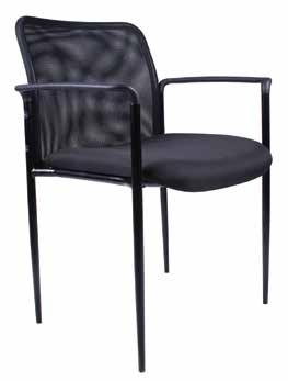 In-Stock Color: Black Polypropylene Model: #ms1400 List: $90 Cantilever Sled Base Side Chair with