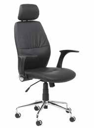 PARKER Faux leather managers chair The Parker is a stylish, modern chair designed for maximum functionality in a beautiful fauxleather finish.