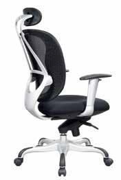 BLADE Designer mesh executive chair A stylish and modern chair boasting a wealth of adjustable components, the Blade promotes healthy posture through practical design.