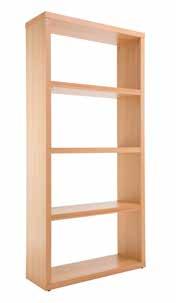 MAINE BOOKCASE Open back bookcase The Maine bookcase is the ideal storage solution designed to be simple yet sturdy.