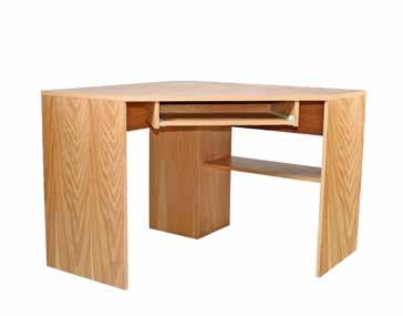 The corner desk can be combined with other items of Oakwood furniture to create an amazing office space.