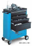 General Workshop Equipment Tool Trolleys i/s Tool Trolleys i/s With 4 drawers Sliding out on both sides Individual locking prevents the drawers from slipping through Central locking Loading capacity